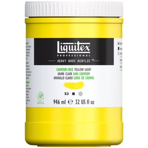 Liquitex Heavy Body Acrylic Cadmium Free Yellow Light 946ml
