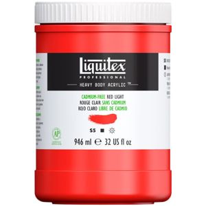 Liquitex Heavy Body Acrylic Cadmium Free Red Light 946ml