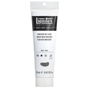 Liquitex Heavy Body Acrylic Iridescent Rich Silver 138ml