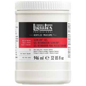 Liquitex Slow-Dri Blending Gel Medium 32oz