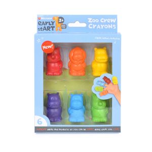 Zoo Crew 6 Crayon Set