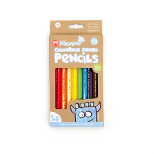 Jumbo Triangle Pencils 12 Colors FSC 100%
