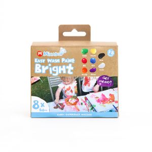 Easy Wash Paint Set 8 Bright Colors