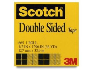 Scotch Tape 665 Double Coated Film .5