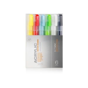 Montana Acrylic Marker Extra Fine Set of 6