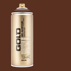 Montana Gold Acrylic Spray Paint Shock Brown ⚠️