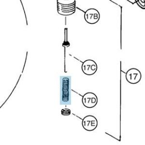 Iwata Air Valve Spring