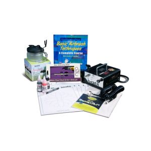 Iwata Beginner Bottle Feed Airbrush Set