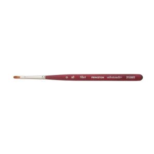 Princeton Velvetouch Brush Mini Filbert 0