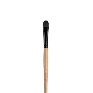 Princeton Catalyst Polytip Short Filbert 8 Long Handle