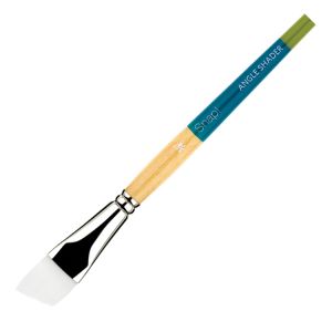 Princeton Snap! Brush White Taklon Angle Shader 3/4