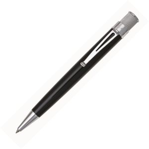 Retro 51 Tornado Lacquer Rollerball Pen Black