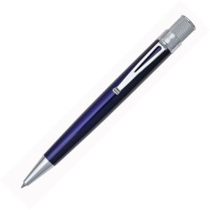 Retro 51 Tornado Rollerball Pen Blue Lacquer