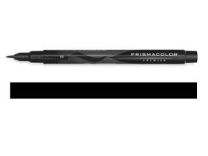 Prismacolor Brush Marker Black 12