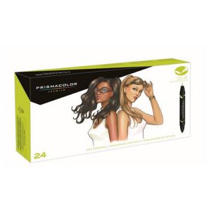 Prismacolor Brush Marker Portrait Set of 24