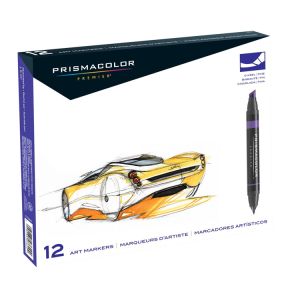 Prismacolor Marker Set 12 Primary