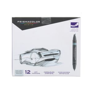 Prismacolor Marker Set 12 Cool Greys