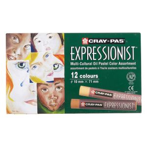 Cray Pas Expressionist Oil Pastels 12 Pack Multicultural