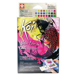 Koi Watercolor 24 Color Set