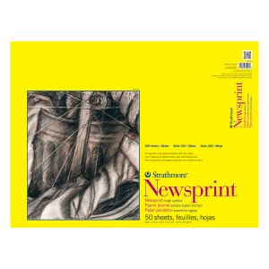 Strathmore Newsprint Pad Rough 18x24