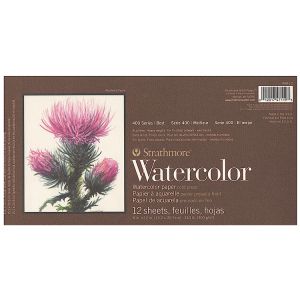 Strathmore 400 Watercolor Pad 140lb Cold Press 6x12