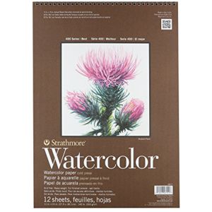 Strathmore 400 Watercolor Pad 140lb Cold Press 11x15