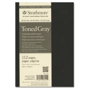 Strathmore Art Journal Soft Cover Toned Gray 5.5x8