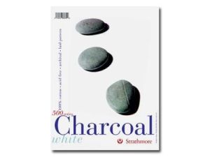Strathmore 500 Charcoal Pad 18x24 White