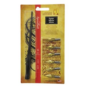 Speedball Pen Set Poster
