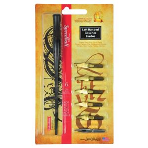 Speedball Left-Handed Dip Pen Set