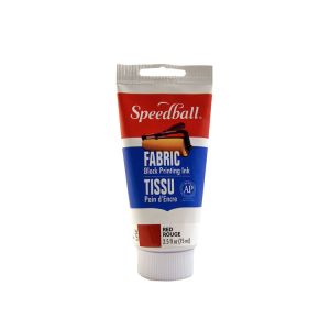 Speedball Block Ink Fabric 2.5oz Red