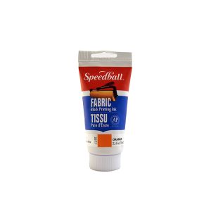 Speedball Block Ink Fabric 2.5oz Orange