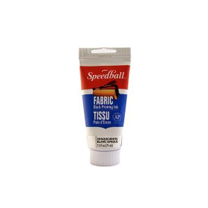 Speedball Block Ink Fabric 2.5oz Opaque White