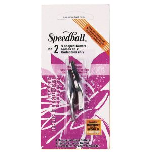 Speedball Lino Cutter #2 2 Blades 
