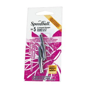 Speedball Lino Cutter #5 2 Blades 