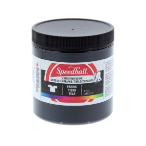 Speedball Fabric Screen Ink 8oz Black
