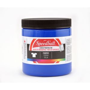 Speedball Fabric Screen Ink 8oz Blue