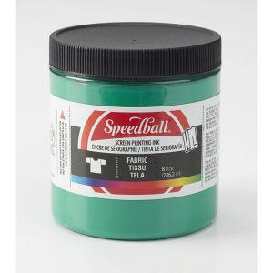 Speedball Fabric Screen Ink 8oz Green