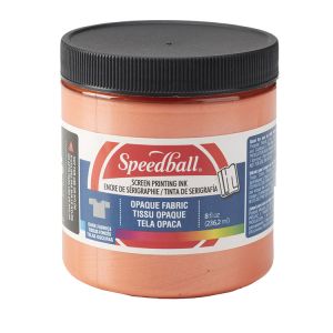 Speedball Opaque Fabric Screen Printing Ink 8 oz. Sherbet