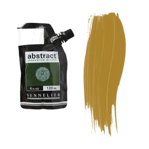 Sennelier Abstract Acrylic Satin Yellow Ochre 120ml