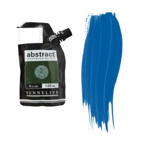 Sennelier Abstract Acrylic Satin Cerulean Blue Hue 120ml
