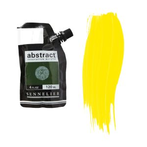 Sennelier Abstract Acrylic Satin Cadmium Yellow Lemon Hue 120ml