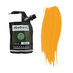 Sennelier Abstract Acrylic Fluorescent Orange 120ml
