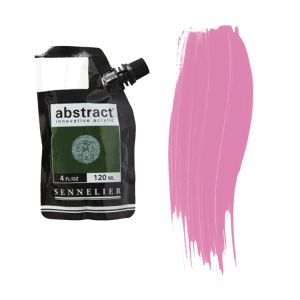 Sennelier Abstract Acrylic Satin Quinacridone Pink 120ml