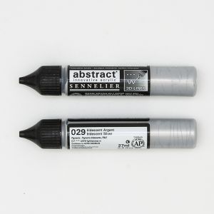 Sennelier Abstract Acrylic Liner 27ml Iridescent Silver