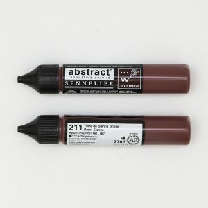 Sennelier Abstract Acrylic Liner 27ml Burnt Sienna