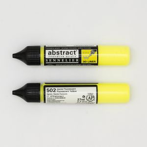 Sennelier Abstract Acrylic Liner 27ml Fluorescent Yellow