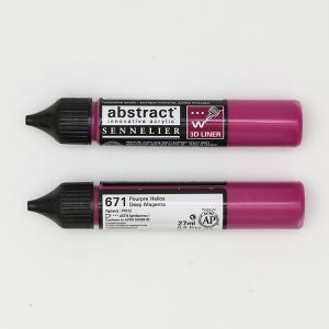 Sennelier Abstract Acrylic Liner 27ml Deep Magenta