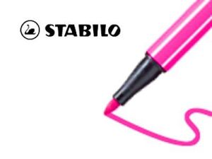 Stabilo 68 Felt Tip Pen Fluorescent Pink