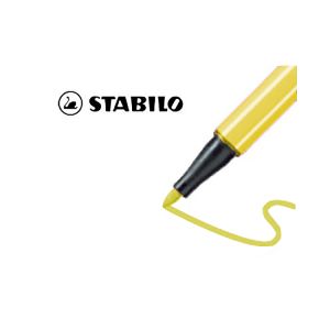 Stabilo 68 Felt Tip Pen Lemon Yellow